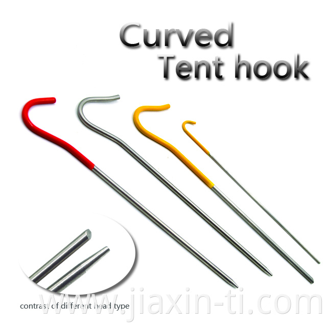 Titanium Tent Hook6 Png